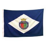 Bandeira De São Caetano Do Sul 3 Panos (1,92x1,35) Bordada