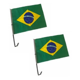 Bandeira Do Brasil De Tecido P/carro