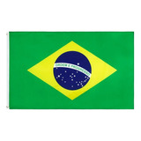 Bandeira Do Brasil Dupla Face 150x90cm - 100 Unidades