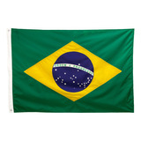 Bandeira Do Brasil Grande 4panos (2,56x1,80)