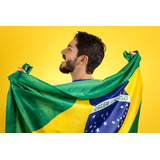 Bandeira Do Brasil Oficial 1,40x1,00m Copa