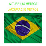 Bandeira Do Brasil Oficial Grande 4 Panos (1,80x2,58) Metros