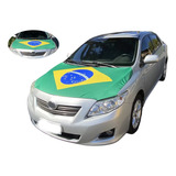 Bandeira Do Brasil Oficial Top Para Capo De Carro 170x90