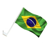 Bandeira Do Brasil Para Vidro Do