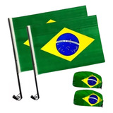 Bandeira Do Brasil Para Vidro Do