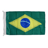 Bandeira Do Brasil Uso Barcos Lanchas Antenas Mastros  25x40