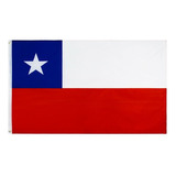 Bandeira Do Chile 150x90cm - Dupla