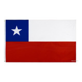 Bandeira Do Chile Cores Fortes Alta