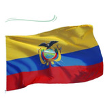 Bandeira Do Equador 1,5mt X 90cm