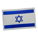 Bandeira Do Israel Emborrachada 3d Patch