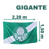 Bandeira Do Palmeiras Gigante Em Tecido 2,2x1,50