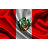 Bandeira Do Peru 1,50x0,90mt Dupla Face - Alta Qualidade