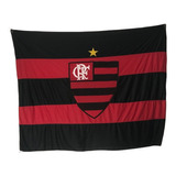 Bandeira Flamengo Listrada Escudo Costurado Frete
