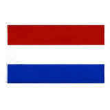 Bandeira Holanda Oficial 1,50x0,90m C/ Anilhas P/ Mastro