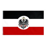 Bandeira Império Colonial Alemão 90 X 150cm Envio Imediato