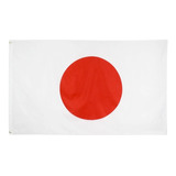 Bandeira Japão Oficial 1,50x0,90m C/ Anilhas