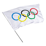 Bandeira Jogos Olímpicos Olimpíadas Dupla Face
