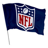 Bandeira Nfl Times Super Bowl 2,20x1,50 Sublimado Em Tecido 