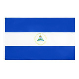 Bandeira Nicaragua Oficial 90 Cmx