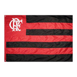 Bandeira Oficial Do Flamengo 64 X 45 Cm - 1 Pano