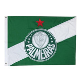 Bandeira Oficial Do Palmeiras 1,13x1,61m Dupla