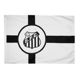 Bandeira Oficial Do Santos 1,35x1,95m Dupla