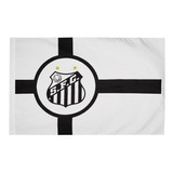 Bandeira Oficial Do Santos 68x98cm Dupla Face 1,5 Panos