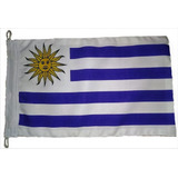 Bandeira Oficial Do Uruguai Tam 22x33cm