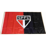 Bandeira Oficial São Paulo F C Padrão Luxo Bordada 1,30 Mt