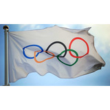 Bandeira Olímpica Dupla Face 145x100cm