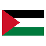 Bandeira Palestina 150x90cm Dupla Face Sublimado Dois Panos