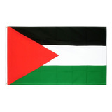 Bandeira Palestina Grande Alta Qualidade Anilhas Costurada 