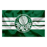 Bandeira Palmeiras Time Em Tecido Grande 1,50m X 1,00m