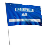 Bandeira Personalizada Com Seu Logo 2,0m X 1,50m