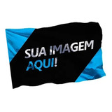 Bandeira Personalizada Uma Face 3x3 Eventos Clube Barato!!!