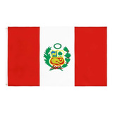 Bandeira Peru Oficial 90 Cm X 150cm C/ Anilha P/ Mastro