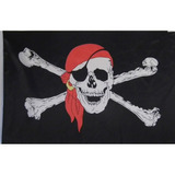 Bandeira Pirata 1,50x0,90mt Jolly Roger -