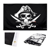 Bandeira Pirata Cores Nítidas Alta Qualidade