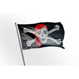 Bandeira Pirata Dupla Face 1,50x0,90mt!