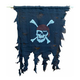 Bandeira Pirata Jolly Roger Vintage Festa Caveira Halloween