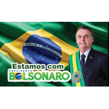 Bandeira Premium Presidente Bolsonaro Brasil 2022 150x90cm 
