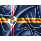 Bandeira Santana De Parnaíba Oxford 150x90 Cm Poliéster