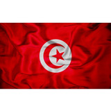 Bandeira Tunisia Oficial Grande 90 Cm X 150cm Envio Imediato