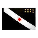 Bandeira Vasco Oficial Myflag Dupla Face - 64cm X 45cm