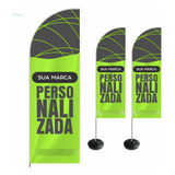 Bandeira Wind Banner Personalizado 2,8m Arte