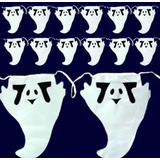 Bandeirinha Halloween Fantasma 30 Metros Decoração