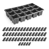 Bandeja 15 Celulas Baixa - Kit Com 50 Unidades - Mudas