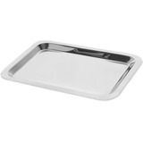 Bandeja Cirurgica E Odonto Inox Retangular Grande 30x20x1,5