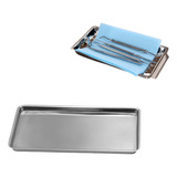 Bandeja Cirúrgica E Odontológica Inox 22x12x1,5 Retangular