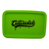 Bandeja Cultura Dab Grande Silicone Retangular Kit Tabacaria